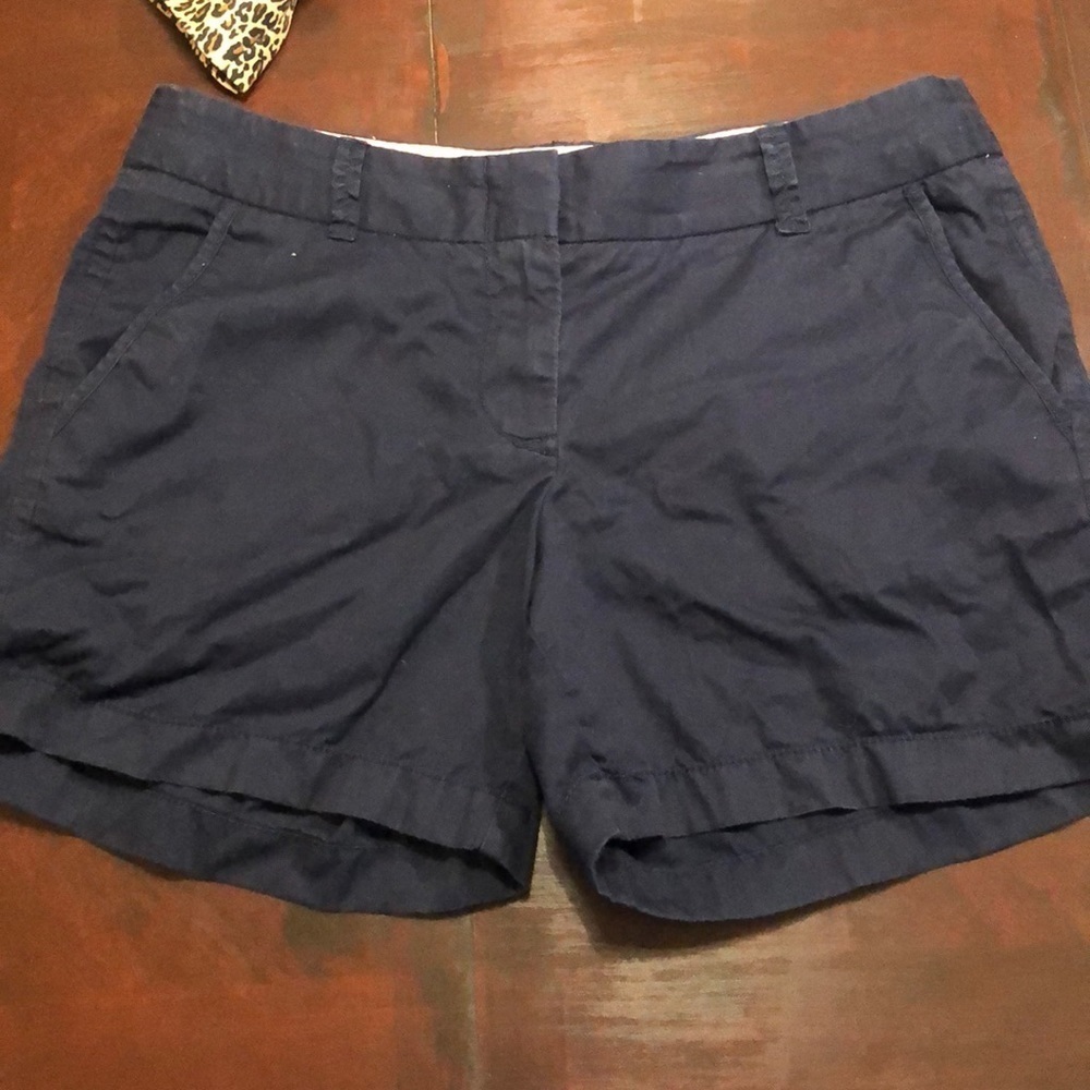 J.CREW Navy Shorts Size 4 S242